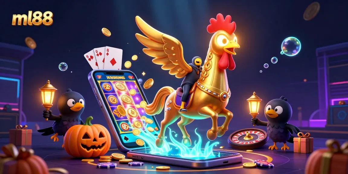 Experience thrilling gameplay at ml88 with vibrant slot game visuals and dynamic casino elements.