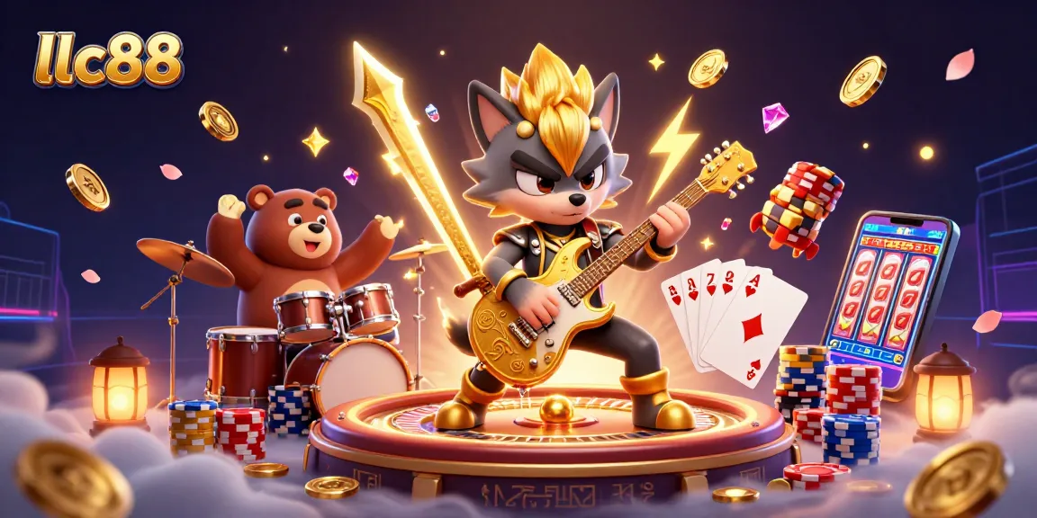 Engage in thrilling gameplay with lclc88, featuring action-packed casino scenes filled with winning chances.