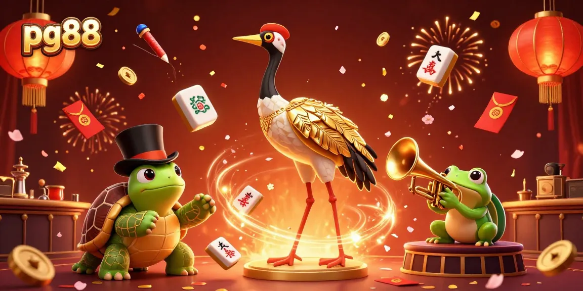 Experience the vibrant celebrations at pg88 with a detailed illustration showcasing interactive casino elements.