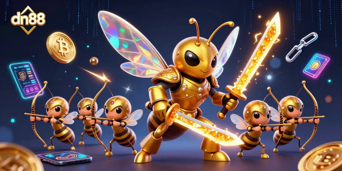 Experience thrilling gameplay at dn88 with 3D characters in a vibrant casino atmosphere.