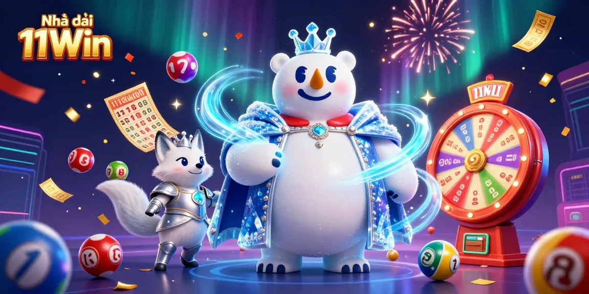 Win big with Nhà cái 11Win as the lively lottery scene dazzles with excitement and dynamic game elements.